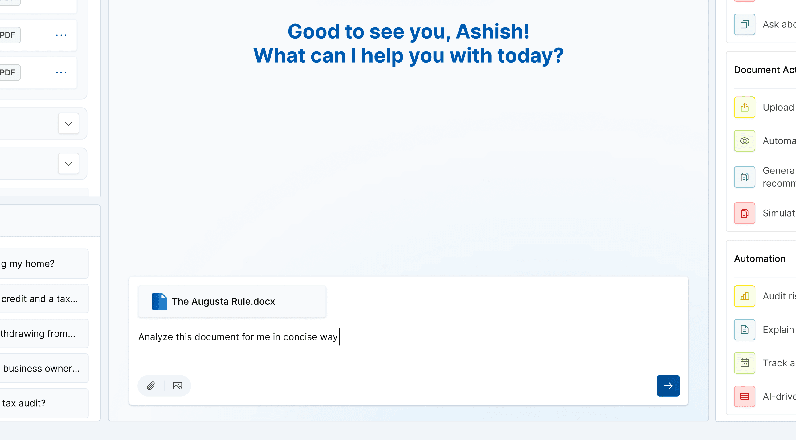 AI-Powered Tax Planning